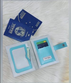 Porta Passaporte Chique